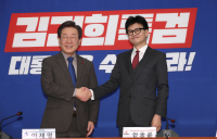 신년특집 여론조사① ‘차기 정치지도자’ 이재명 37.9% vs 한동훈 32.5% 