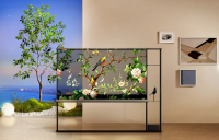 CES2024: 스크린 너머 ‘세상’을 보다…LG전자, 세계 첫 투명 올레드TV 공개