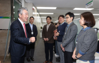 강호동 농협중앙회장 “현장 직원들이 주역, 회장은 보조자”