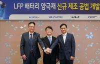 현대자동차·기아, LFP 배터리 양극재 신규 기술 개발 본격화