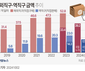 올해 해외직구-역직구 격차 커져…중국이 8배로 최대