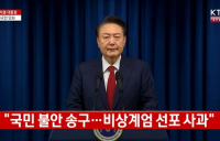 尹 “제2계엄 결코 없어…임기 포함 정국 안정 방안, 당에 일임”