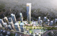 한화 건설부문 ‘강북의 코엑스’ 서울역북부역세권개발 착공식