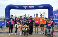 키움증권, 장애인·비장애인 단축마라톤‘키움런’ 성료