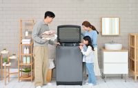 삼성전자, AI 기능 탑재 전자동 세탁기 신제품 ‘AI 통버블 세탁기’ 출시
