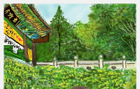 [디지털 붓으로 그린 세상] 초록으로 물든 여름 山寺