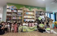 사학연금,‘책 읽어주는 이모·삼촌’행사...지역사회 독서 나눔 실천